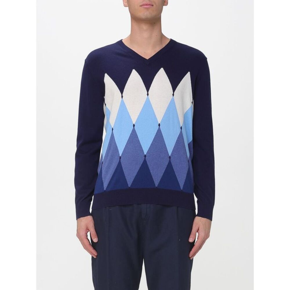 Ballantyne Sweater Men Blue